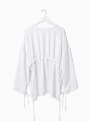 Костюм женский (туника, брюки) MINAKU: Casual Collection, белый