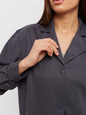 Костюм женский (рубашка, брюки, топ) KAFTAN Base, графит