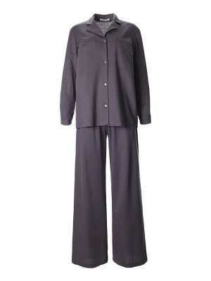 Костюм женский (рубашка, брюки, топ) KAFTAN Base, графит