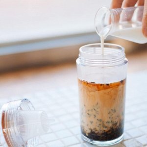 HARIO Filter-in-Bottle Portable 400ml - портативная бутылка с фильтром для холодного заваривания чая и фруктов