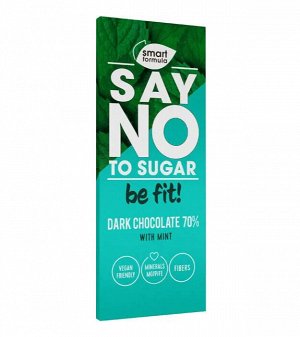 Smart Formula Горький шоколад "Dark with mint" 90 г