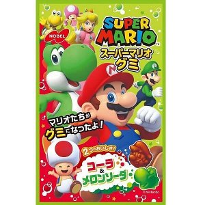 NOBEL Super Mario – мармелад с вкусом колы и мелоносоды