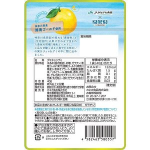 KANEKA Shonan Gold Citrus Gummies with Probiotics – цитрусовые мармеладки с пробиотиками