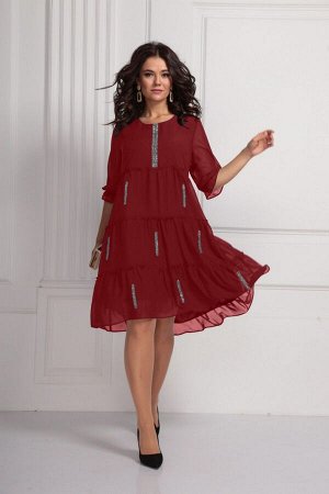 Платье Solomeya Lux 608 красный