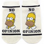 Короткие носки Р.33-38 &quot;Симпсоны 2&quot; No opinion