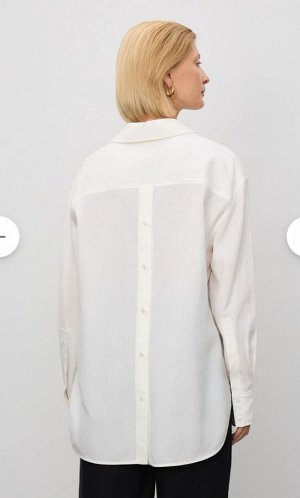 Рубашка однотонная, B3013/mellow