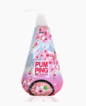PERIOE Зубная паста с розовой солью и цветками персика Pumping, 285 г
