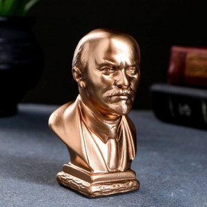 Бюст Ленин средний, бронза 10см