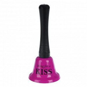 Колокольчик настольный "Ring for a kiss", 5х5х12.5 см