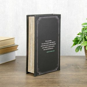 Сейф шкатулка книга ""Джон Рокфеллер"" 21х13х5 см