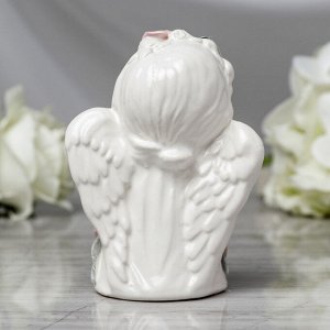 Статуэтка "Ангел девочка", лепка, 11 см, микс