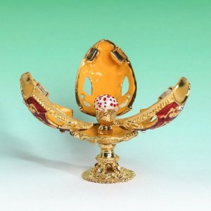 Пасхальное яйцо-шкатулка «ХВ. Кулич»