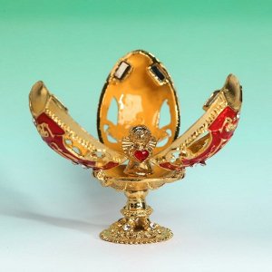 Пасхальное яйцо-шкатулка «ХВ. Ангел»