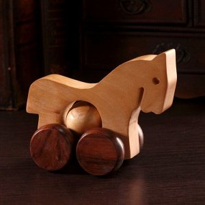 Деревянный сувенир "Лошадка" 12х6.5х10 см