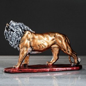 Сувенир "Лев идущий", 27 см, микс