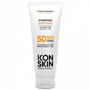 Айкон Скин Солнцезащитный увлажняющий крем SPF 50 для всех типов кожи, 75 мл (Icon Skin, Derma Therapy)