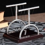 Маятник &quot;Шары техно&quot; квадрат столбик 13,5 x 13,5 x 11,5 см