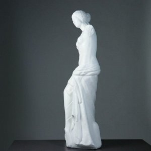Фигура "Венера" белый 38х39х125см