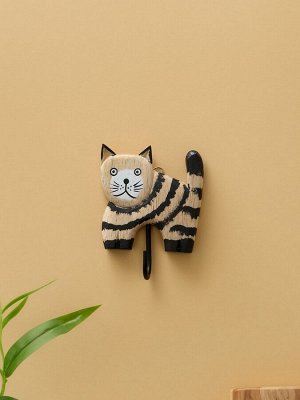 Декоративный крючок "Котик" 10х3х13 см