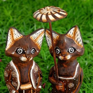 Набор кошек сувенирных "Парочка котишек". 2 шт