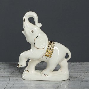 Набор статуэток "Слоны", белый, 7 предметов