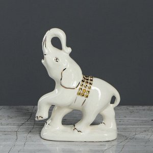 Набор статуэток "Слоны", белый, 7 предметов