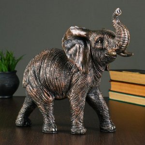 Фигура "Слон" бронза 29х30х15см