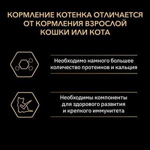 Pro Plan для котят Kitten Healthy Start Курица 10кг