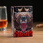 Портсигар &quot;Медвежья Ярость&quot;, открывается от нажатия, пластик, 9,5*3*6см
