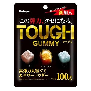 Kabaya Tough Gummy – мармелад с колой, содовой и энергетиком