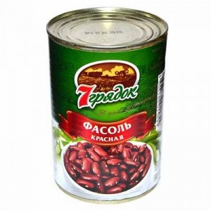 Фасоль красная натуральная, 7 Грядок 400гр