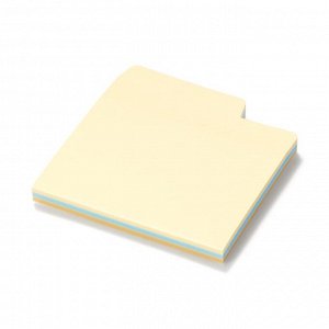 MUJI Multi-Color Index Sticky Notes – стикеры-индексы в трёх цветах, 73×71 мм, по 20 штук