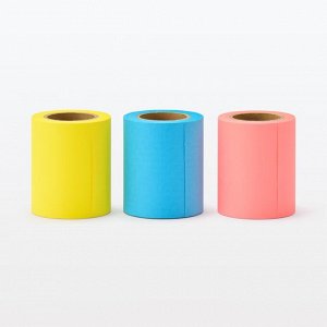 MUJI Perforated Roll Sticky Notes – рулонные стикеры с перфорацией, ширина около 50 мм, длина 7 м