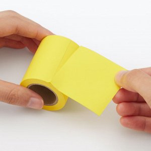 MUJI Perforated Roll Sticky Notes – рулонные стикеры с перфорацией, ширина около 50 мм, длина 7 м