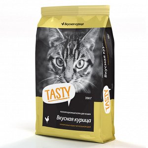 Тэсти/Tasty корм для кошек Курица 350г