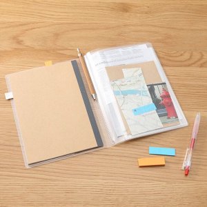 MUJI Slim Pocket Folder – тонкая папка с 6 карманами, формат A5