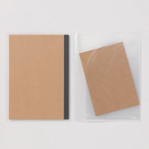 MUJI Slim Pocket Folder – тонкая папка с 6 карманами, формат A5