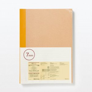 MUJI Recycled Paper Notebook Set – набор из 5 тетрадей, B5, 36 листов, линейка 7 мм