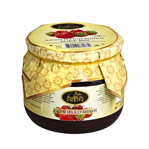 Джем AMRITA из клубники 440 г 1/12