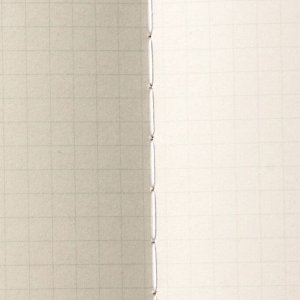 MUJI Notebook A6 – тетрадь A6, 30 листов, в клетку 5 мм, тёмно-серая обложка