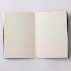 MUJI Notebook A6 – тетрадь A6, 30 листов, в клетку 5 мм, тёмно-серая обложка