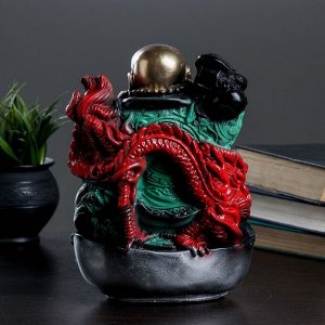Копилка "Будда с драконом" 25х17см, МИКС