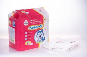 Пелёнки для животных одноразовые INSHIRO 60*90 см, L 26 шт/упак