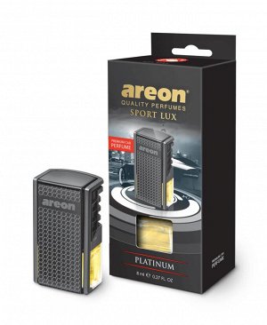 Ароматизатор AREON на дефлектор CAR box BLACK STYLE платина