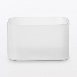 MUJI Polypropylene Makeup Box 1/2 - контейнер для мелочей, половинная ширина