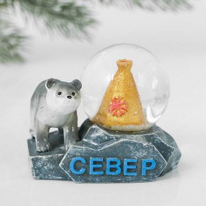 Снежный шар «Север. Чум»