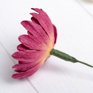 Искусственный цветок &quot;Гербера&quot; ярко-розовый 45 см