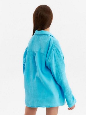 Рубашка из муслина для девочек KAFTAN.