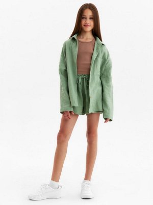 Рубашка из муслина для девочек KAFTAN.