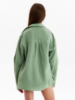 Рубашка из муслина для девочек KAFTAN.